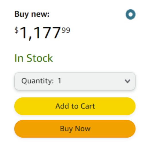 amazon add to cart and buy now button