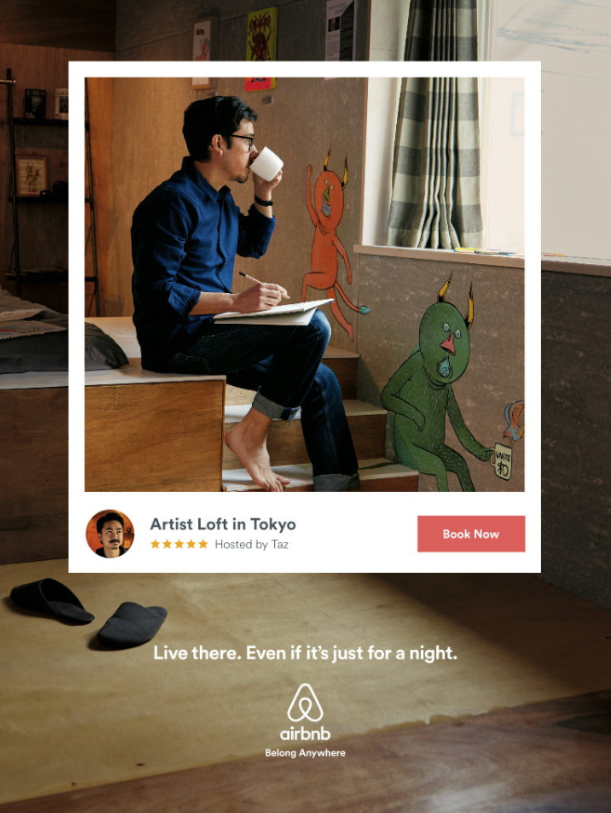 airbnb live there advertisement