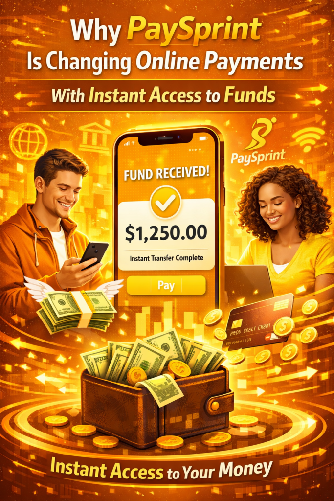 Why PaySprint Is Changing Online Payments With Instant Access to Funds ...