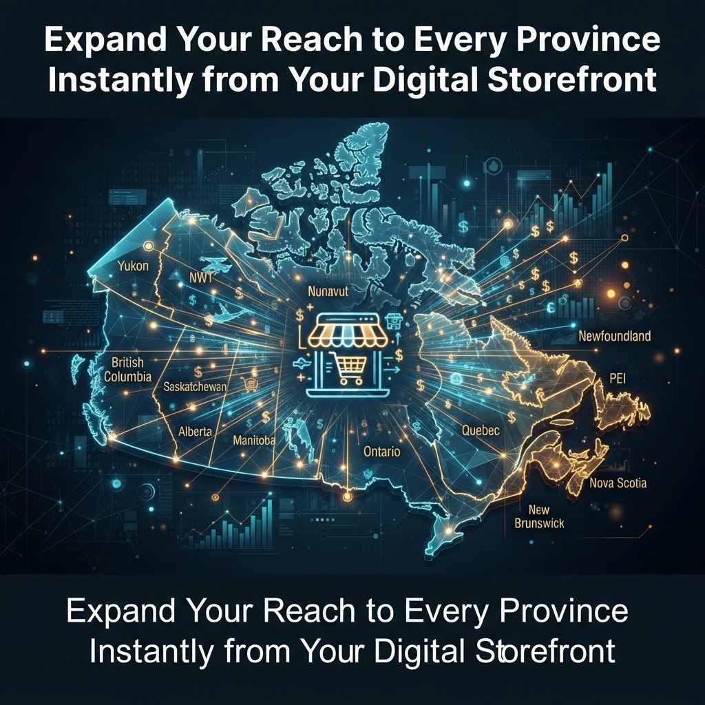 Expand Your Reach to Every Province Instantly from Your Digital Storefront