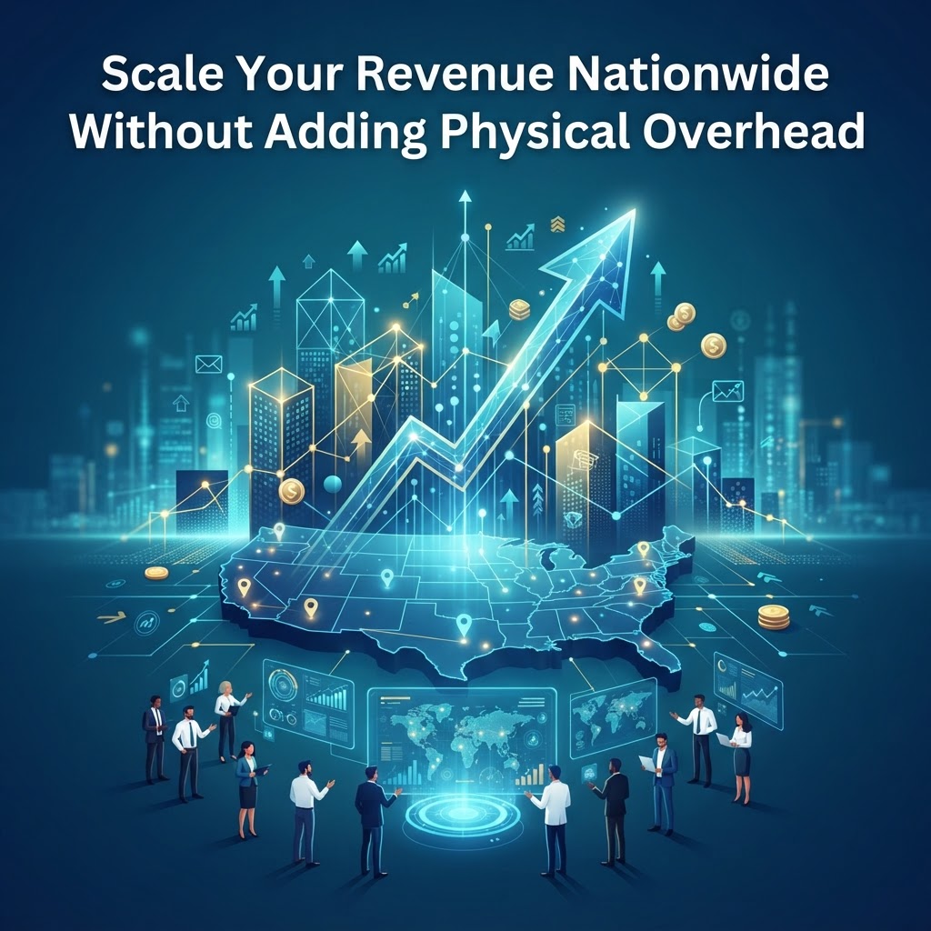 Scale Your Revenue Nationwide Without Adding Physical Overhead