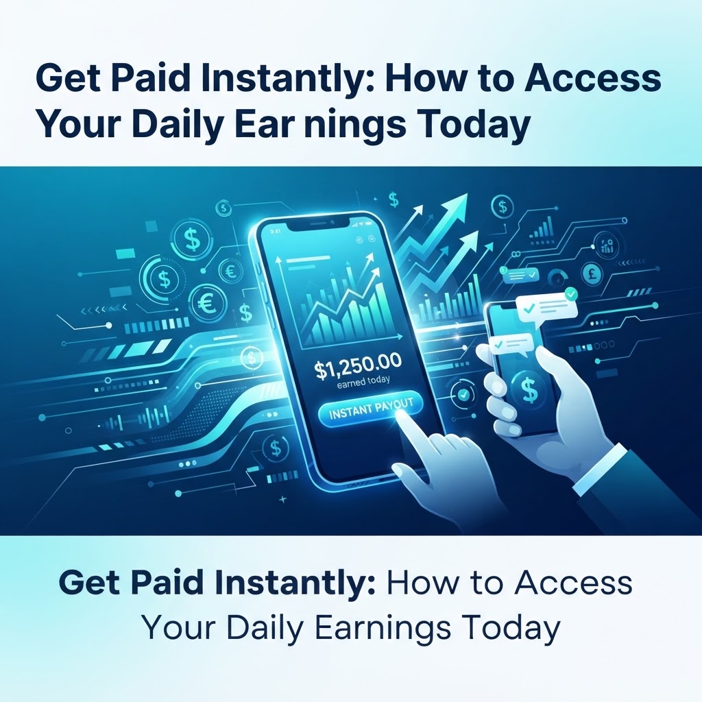 Get Paid Instantly: How to Access Your Daily Earnings Today