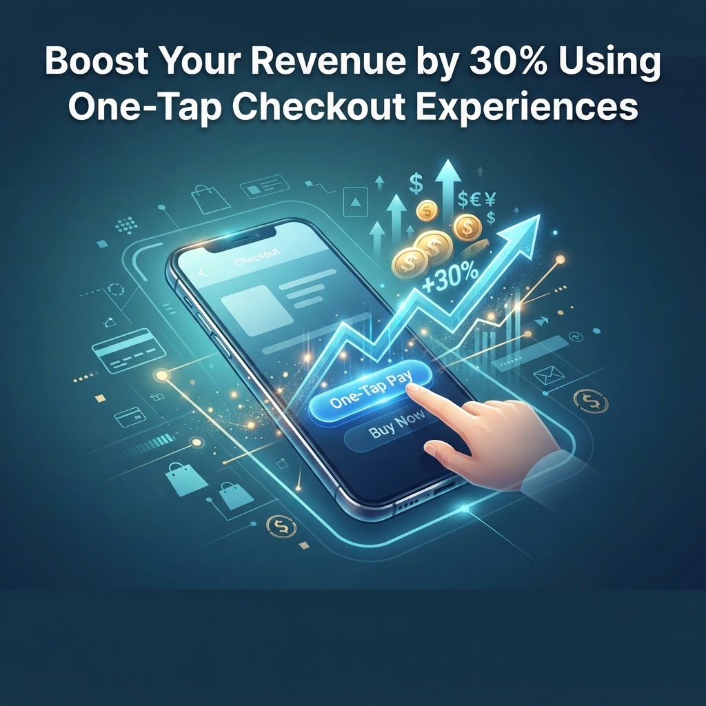 Boost Your Revenue by 30% Using One-Tap Checkout Experiences