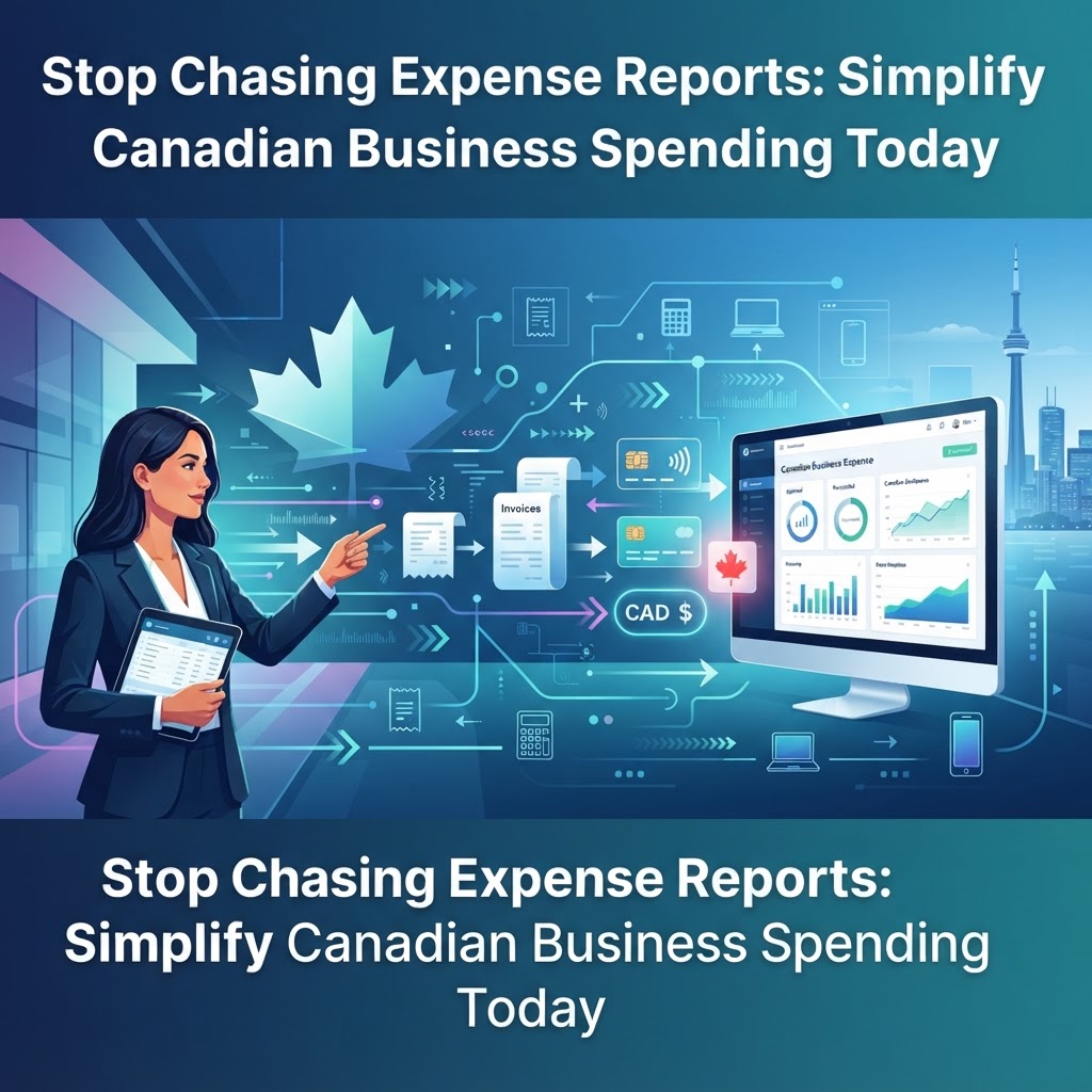 Stop Chasing Expense Reports: Simplify Canadian Business Spending Today