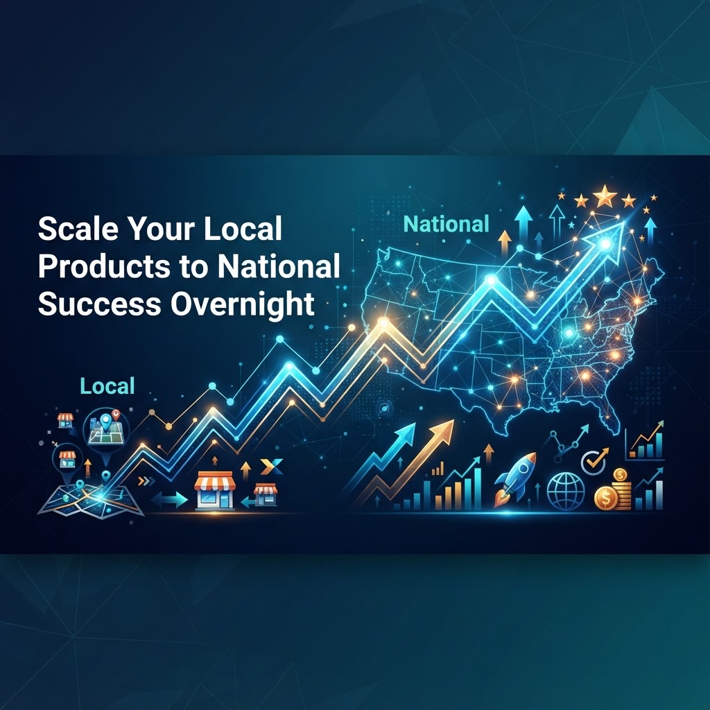 Scale Your Local Products to National Success Overnight