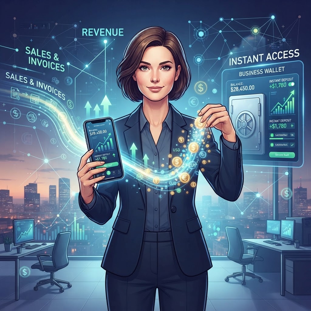 Access Your Business Revenue Instantly: Stop Waiting for Deposits and Take Control of Your Cash Flow
