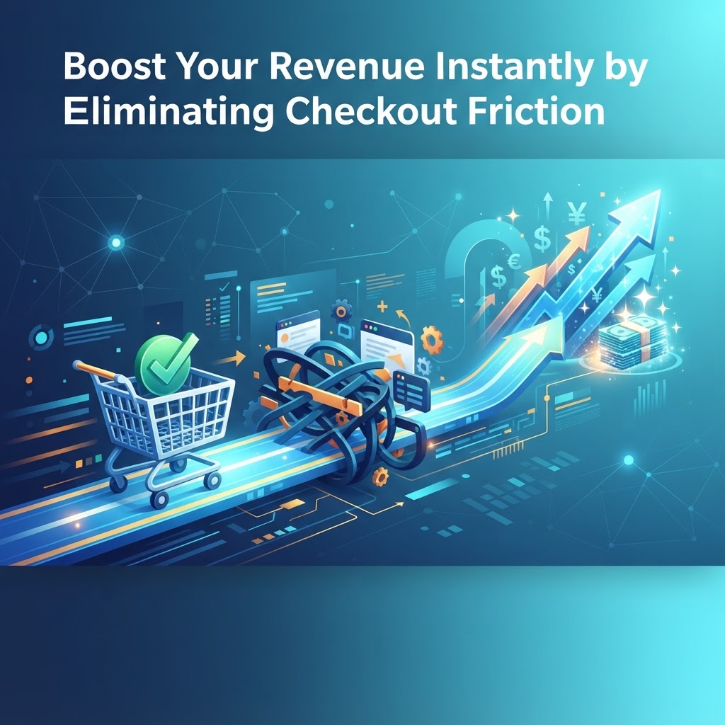 Boost Your Revenue Instantly by Eliminating Checkout Friction