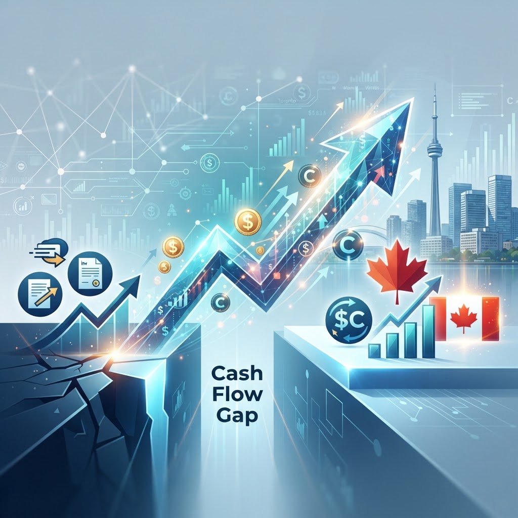 Scale Your Canadian Business Faster by Closing the Cash Flow Gap