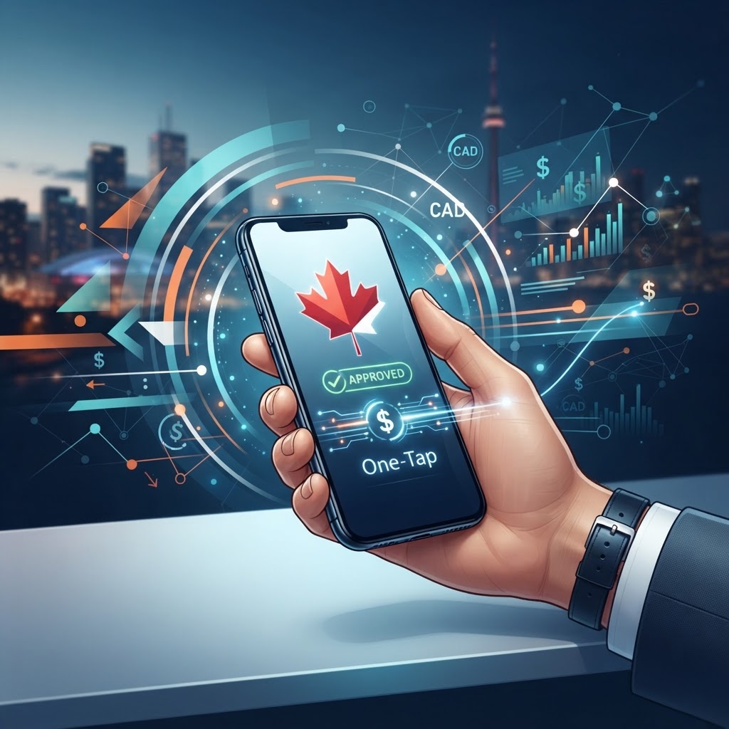 Boost Your Cash Flow with Secure, One-Tap Canadian Payments