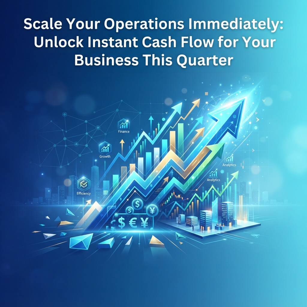 Scale Your Operations Immediately: Unlock Instant Cash Flow for Your Business This Quarter