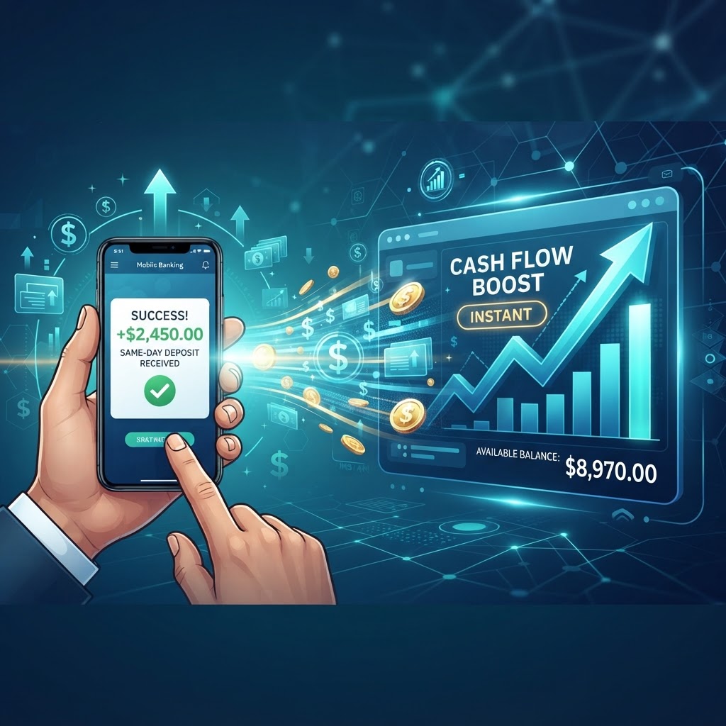 Get Paid Instantly: Boost Your Cash Flow with Same-Day Deposits