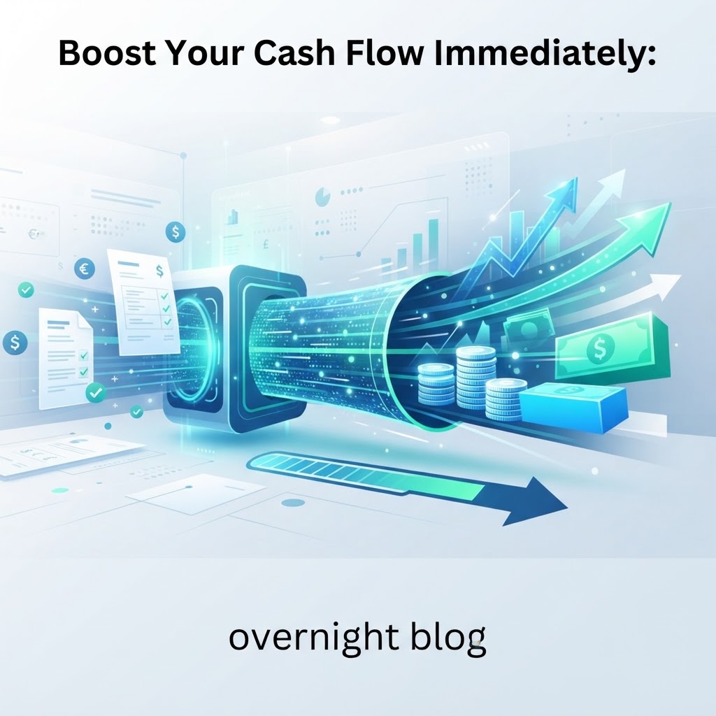 Boost Your Cash Flow Immediately: Turn Your Invoices Into Working Capital Overnight