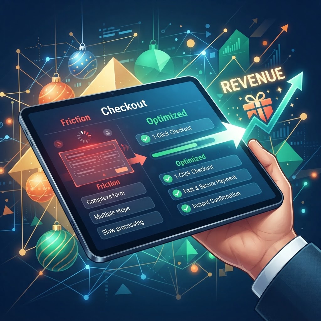 Double Your Holiday Revenue by Cutting Checkout Friction Today