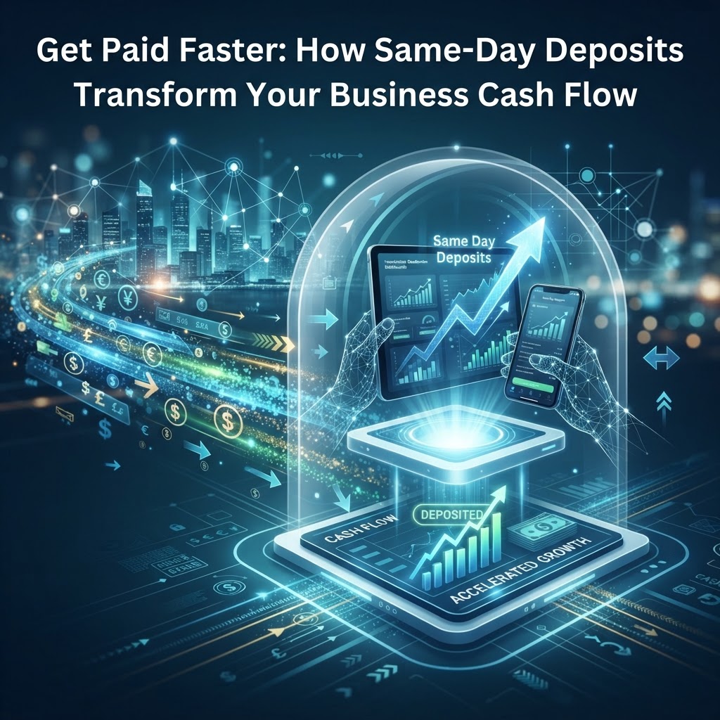 Get Paid Faster: How Same-Day Deposits Transform Your Business Cash Flow
