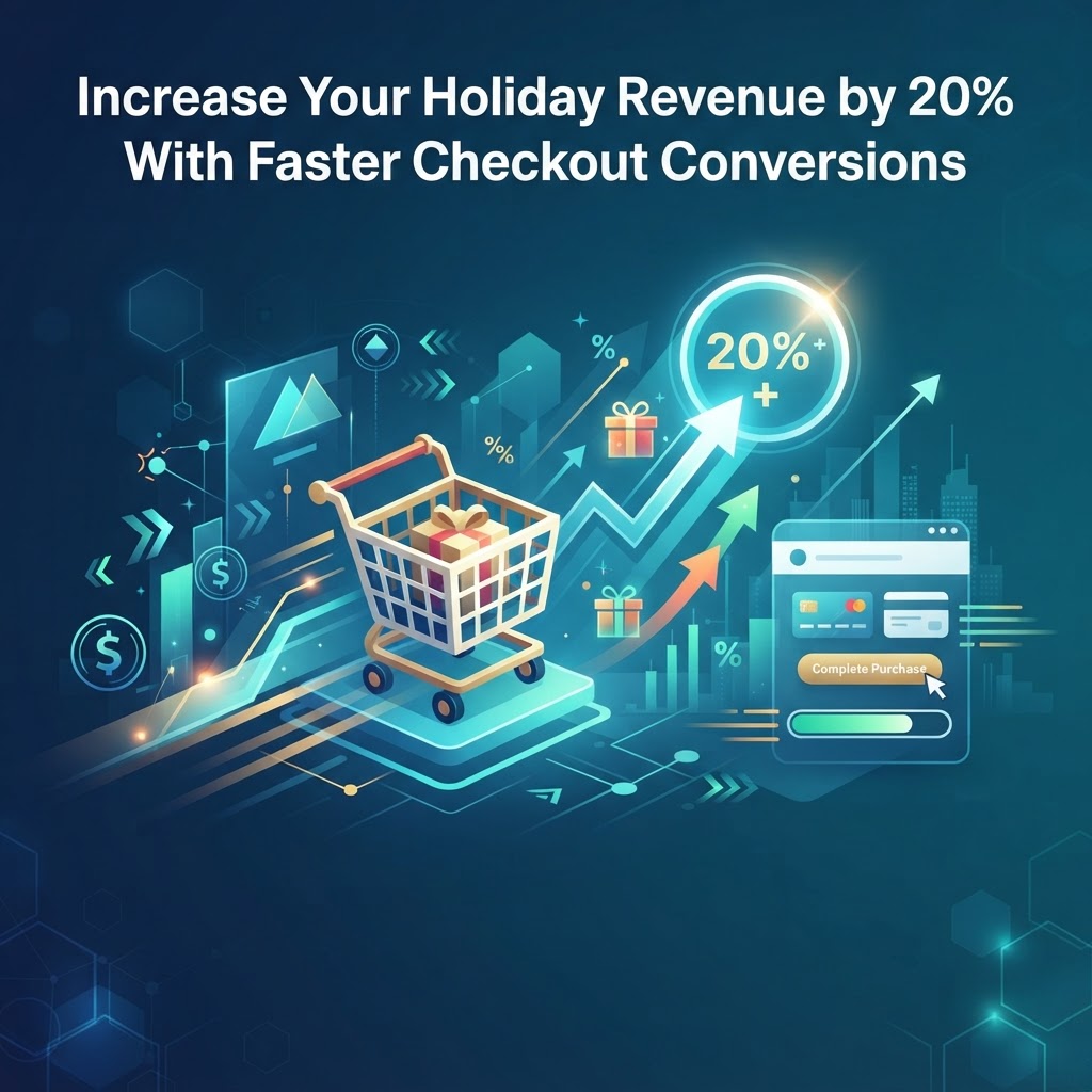 Increase Your Holiday Revenue by 20% With Faster Checkout Conversions